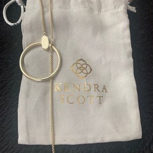 Kendra Scott Small Tegan Necklace in Gold